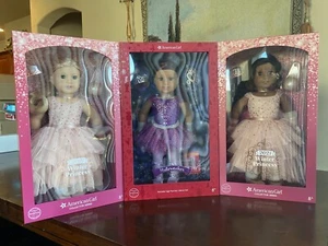 American Girl Winter Princess Puppen & Nussknacker Zuckerpflaume Fee alle drei NEU  - Bild 1 von 10