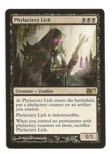 MTG 4X ** PHYLACTERY LICH ** X4 Magic M13 - Picture 1 of 1