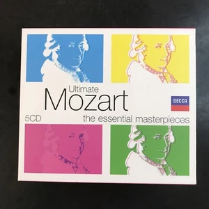 ULTIMATE MOZART - VARIOUS ARTISTS 5 CD Box Set. Decca, 2006. VERY GOOD. - Picture 1 of 12
