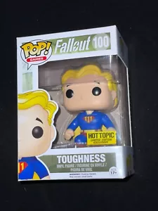 2016 TOUGHNESS #100 Funko POP! FALLOUT Hot Topic Exclusive Vaulted * - Picture 1 of 5