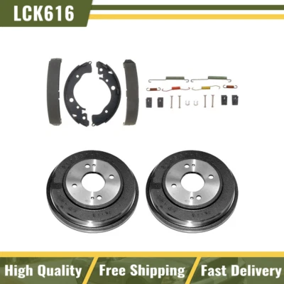 Kit de herrajes de tambores de freno y zapatas de freno traseras para Honda Fit 2009 2010-2013 Foto 1 de 4