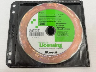 Microsoft Desktop Optimization Pack for SA 2008 R2 DVD Windows Software - Image 1 of 4