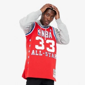 Mitchell & Ness 1989 Patrick Ewing All Star Game EASTERN Swingman RED Jersey - Picture 1 of 24