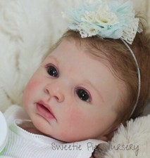 Indra By Reva Schick New Reborn Baby Doll Kit @21'@LDC Soft Line Full Body*Girl