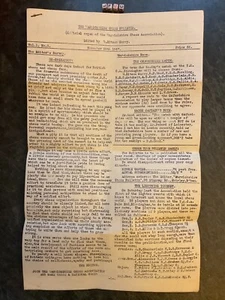 Scarce Warwickshire Chess Association Chess Club Letter Ephemera,1947 Multi Page - Foto 1 di 4