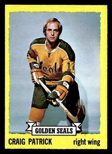 1973 Topps Craig Patrick #52 EX-MT California Golden Seals - Picture 1 of 2
