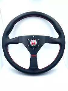 Monte carlo MoMo 350mm volante con bocina kit apto para todos los ACURA HONDAS - Imagen 1 de 4