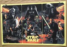 Star Wars Trilogy - Gabz | Numbered Bottleneck Screen Print Poster 24"x36"