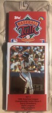 1989 Topps Baseball Talk Collection Set #3 Includes Darryl Strawberry Brand New