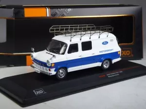 (KI-11-33) IXO RAC385X Ford Transit Mk I Ford Motorsport Rally Van in 1:43 IMBALLO ORIGINALE - Foto 1 di 1