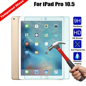 For Apple New iPad 9.7 Pro 11 Mini 4 5 Tempered Glass Film 9H Screen Protector - Picture 1 of 21