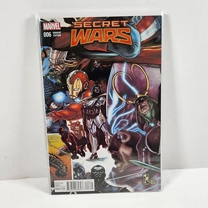 Secret Wars #6 Variant Cover Marvel Comics 2015 - Picture 1 of 1