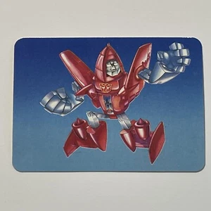 1985 Hasbro Transformers Series 1 Powerglide Action Trading Blue VAR RC Card #29 - Picture 1 of 7