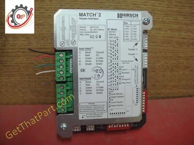 Hirsch Match 2 Reader Interface Controller Board Mounted Module Assy - Image 1 of 4