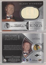 2019-20 Upper Deck Black Diamond Hall of Fame Rings Tony Esposito #HR-TE HOF
