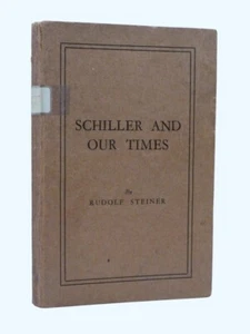 RUDOLF STEINER Friedrich Schiller in Our Time 1933 1st, 9 lectures from 1905 - Imagen 1 de 7