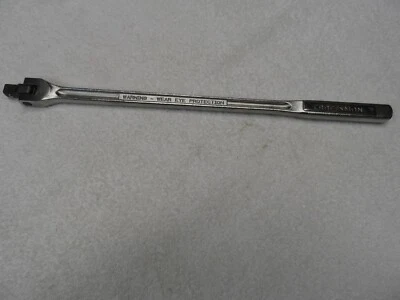 Barra de interruptor de cabeza flexible Craftsman 1/2" Drive 18", EE. UU., VVAB - Parte # 44202 Foto 1 de 3