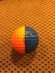 BOLA DE GOLF PING-AZUL OSCURO/NARANJA OJO PING #1.........SIN LOGOTIPO....9/10.. - Imagen 1 de 4