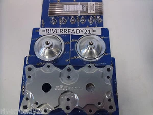 Yamaha 701 760 Super-Jet Wave-Blaster-Runner Head ADA Billet Kit w/ domes Nstock - Picture 1 of 2