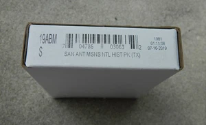 2019-S SAN ANT. MISSION  NP QUARTERS ORIGINAL MINT SEWN BAG 100 COINS UNOPENED - Picture 1 of 3