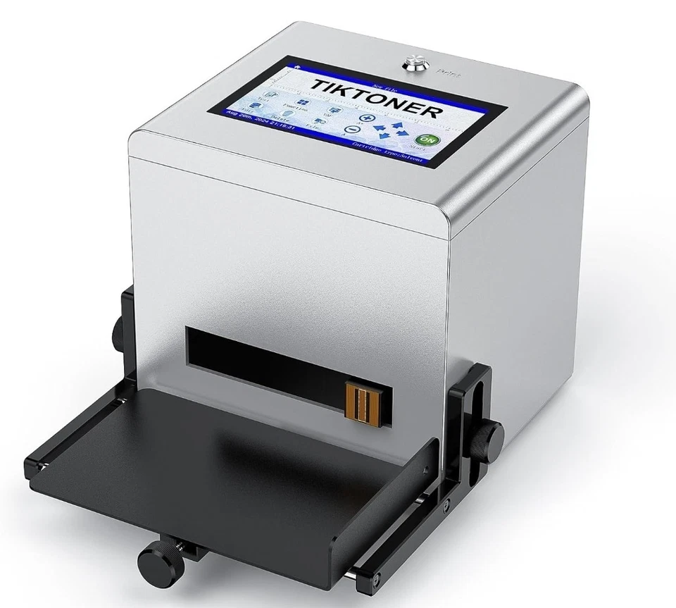 Inkjet Coding Machine, Batch Code Printer with 7-inch Touch Screen 42ml QuickDry - Image 1 of 4