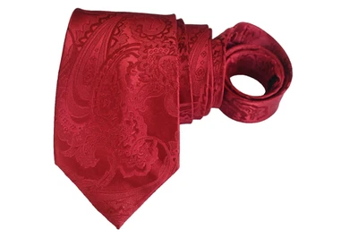 SEAN JOHN CORBATA HOMBRE ROJO/PAISLEY Ancho: 3.5/8" Largo: 60" Foto 1 de 3