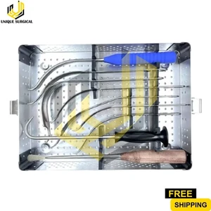 Hip Joint Surgical Retractors Set – 9 Pcs Orthopedic Instruments - Picture 1 of 3