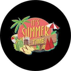 It's Summer Time Vibes Spare Tire Cover for any make, model & size - Picture 1 of 3
