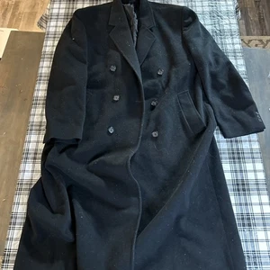Chaps Ralph Lauren Mens Cashmere Chaps Ralph Lauren Overcoat Jacket L-48 - Picture 1 of 7
