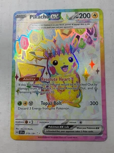 Pikachu EX 219/191 ULTRA RARE POKEMON TCG: SV08 - SURGING SPARKS - Bild 1 von 10