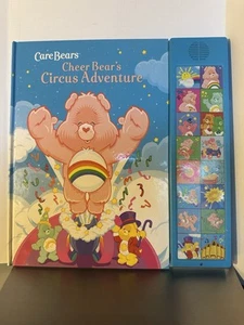 Care Bears 2004 Book: Cheer Bear's Circus Adventure Deluxe Sound Musical - Foto 1 di 7