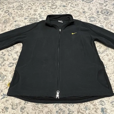 Куртка женская Nike Therma-Fit средняя флисовая на молнии с карманами на молнии - Изображение 1 из 4