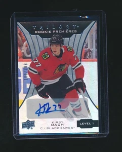 KIRBY DACH 2019-20 UPPER DECK TRILOGY RC AUTO PARALLEL 100/399 #58 - Picture 1 of 2