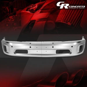 Barra frontal de parachoques cromada con luz antiniebla y orificio de sensor para Ram 1500/Clásica 2014-2024 - Imagen 1 de 6