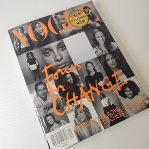Vogue British UK Forces For Change Meghan Markle Magazine SEP 2019 FREE POSTAGE - Picture 1 of 10
