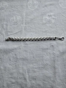 Milor Italy Sterling Silver Rolo Link Bracelet - Picture 1 of 8