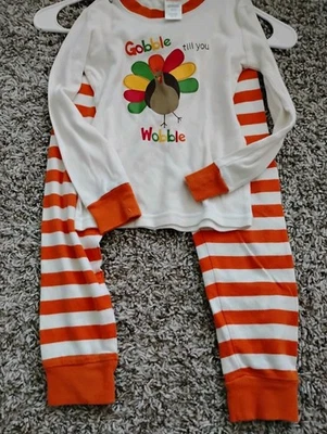 Pijama de Acción de Gracias talla 5 Gymboree Turquía Foto 1 de 4