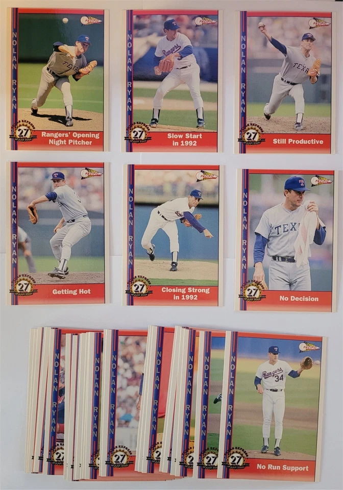 Pacific Nolan Ryan 1993 serie 3 conjunto #221-250 Foto 1 de 1