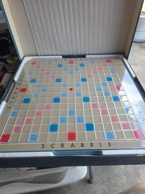 Vintage 1976 Scrabble Deluxe Turntable Edition Selchow & Righter Game EXCELLENT - Image 1 of 4