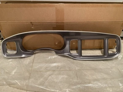 2011-2014 DODGE CHARGER CENTER DASH CLUSTER SPEEDOMETER RADIO TRIM BEZEL OEM - Image 1 of 4