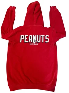 H&M Peanuts Snoopy rot Sweatshirt Hoodie Herren kleines Beutel Tasche - Bild 1 von 7
