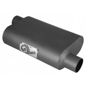 aFe For Scorpion Replacement Alum Steel Muffler 2-1/2in In/Out Baffled - Picture 1 of 4