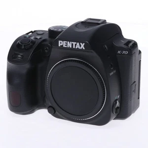 Fast Neu Pentax K-70 24.2 Mp Digital SLR Kamera Schwarz Körper Aus Japan #P0025 - Bild 1 von 6