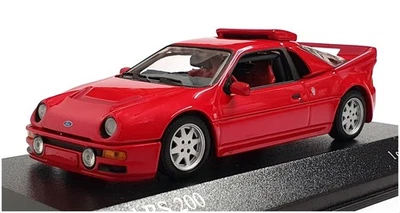 Minichamps 1/43 Scale 430 080201 - 1988 Ford RS 200 - Performance Red - Image 1 of 4