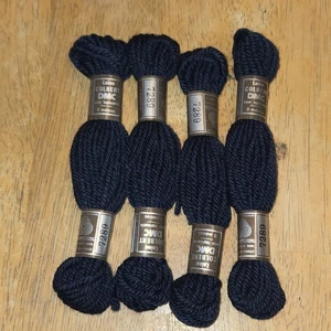 DMC Laine colbert Tapestry Wool 8.7 Yard Skein - Color 7289 - Teal Lot Of 4 - Picture 1 of 4