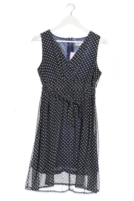 PAPER PLANES Chiffonkleid Damen Kleid Gr. DE 38 blau-creme Elegant - Bild 1 von 4