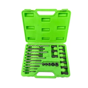 Tool Kingdom 25PC SCREW EXTRACTOR DRILL AND GUIDE SET DS1441 - Picture 1 of 2