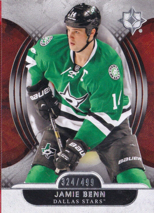 13-14 UD Ultimate Jamie Benn /499 Dallas Stars 2013 - Image 1 of 1