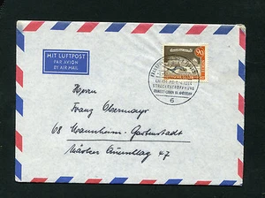 Berlin No. 228 Flugstempel Francfort - Londres Lupo (EB-13) - Bild 1 von 1