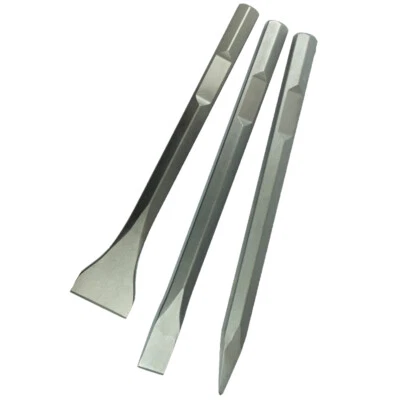 CHISEL, POINT, BROAD CHISEL, FITS BOSCH GSH27, GSH16 & HILTI TE3000  - Image 1 of 2